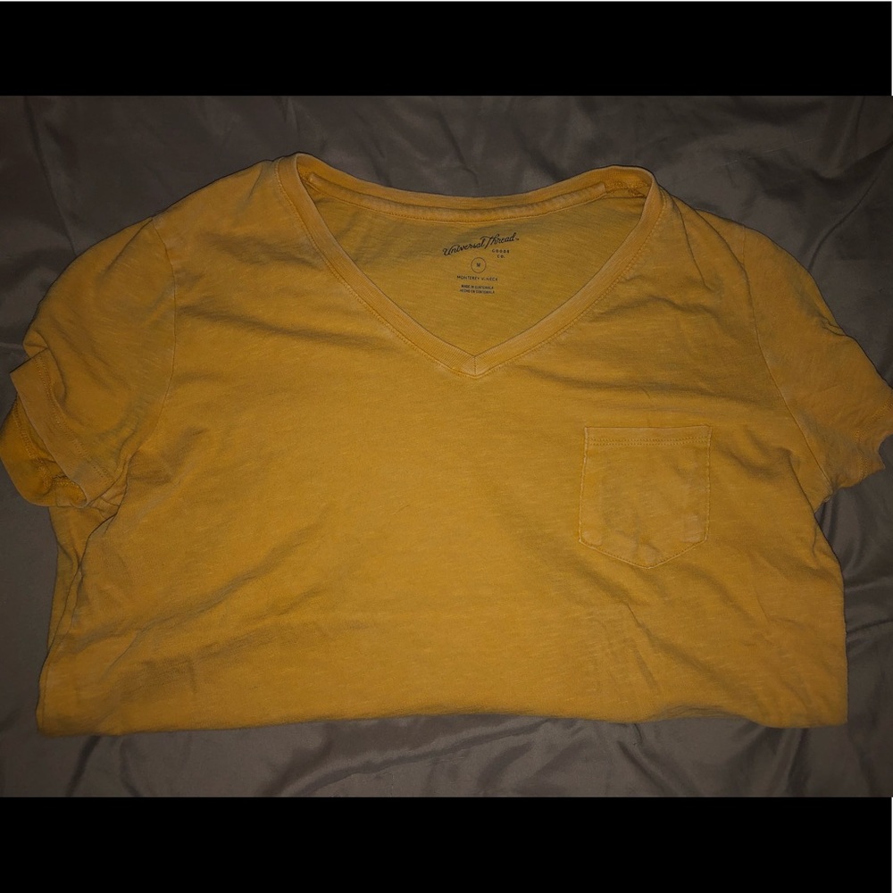 Universal Thread Mustard Yellow Tee